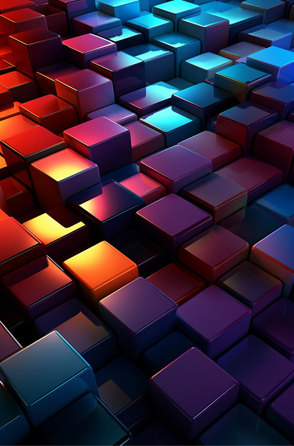 Custom AI-powered web development services illustration